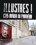 Illustres! C215 autour du Panthéon